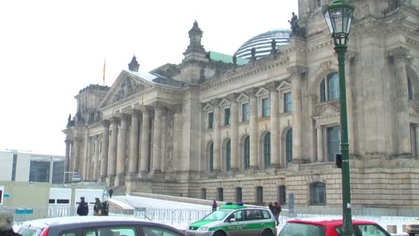 Edificio Reichstag — Vídeo de stock