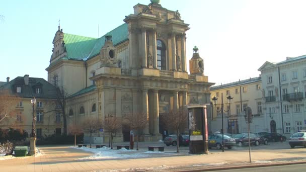 Kirche Mariä Himmelfahrt — Stockvideo