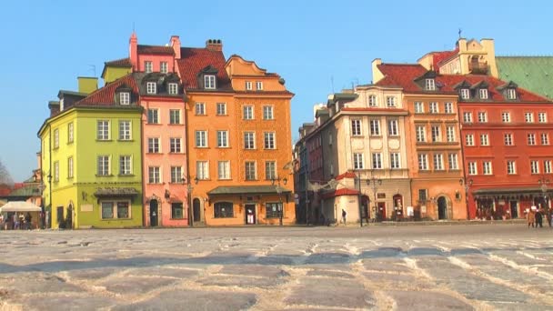 Cidade europeia — Vídeo de Stock