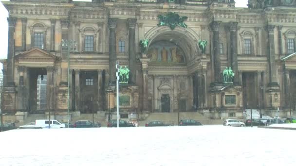 Berliner Dom — Stockvideo