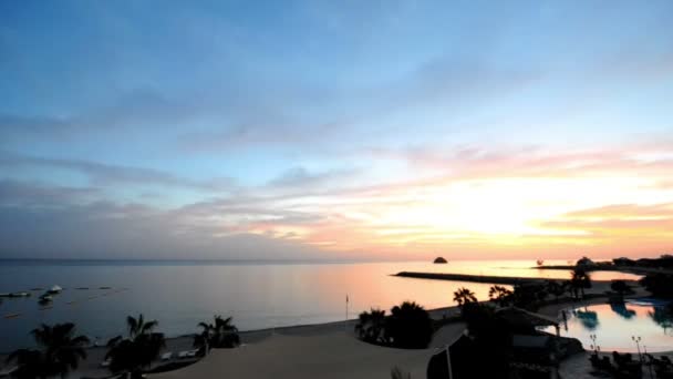 美丽的日落 — 图库视频影像