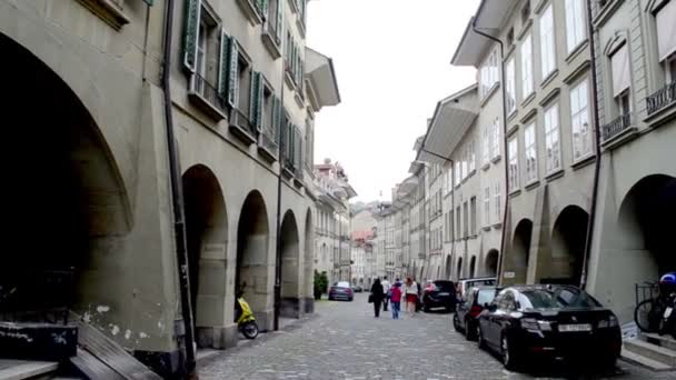 Calles de Suiza — Vídeo de stock