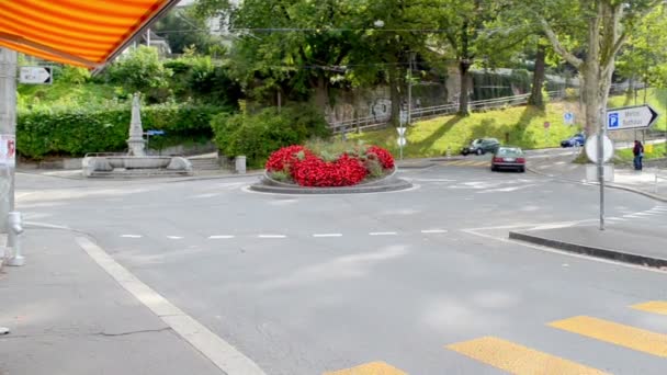 Ulice w Szwajcarii — Wideo stockowe