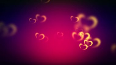 parlayan kalp şekilleri