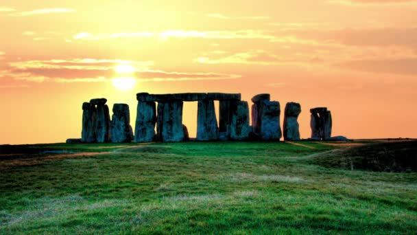 Stonehenge Anıtı. — Stok video