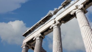 zaman sukut antik Akropolis Atina Yunanistan