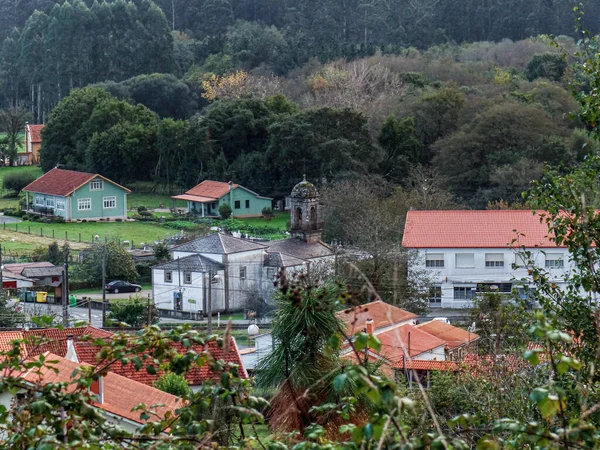 Εικόνα Από Την Άποψη Της Αστικής Περιοχής Pedroso Naron Galicia — Φωτογραφία Αρχείου