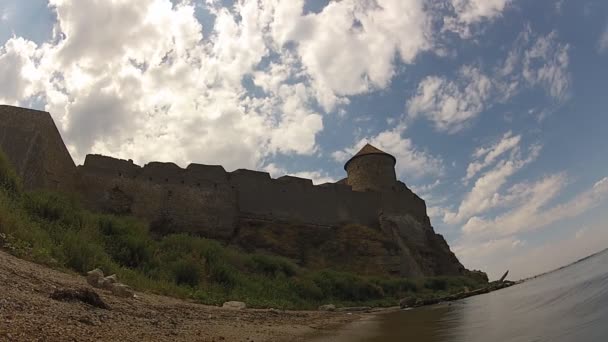 Antigua fortaleza — Vídeo de stock