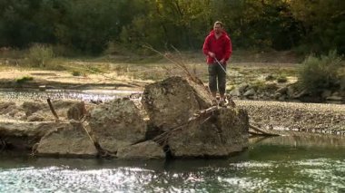 sabah balık Nehri üzerinde