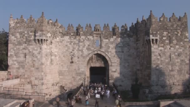 Damascus Gate — Stock Video