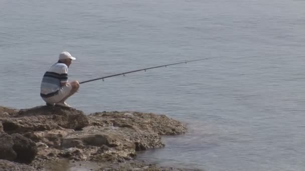 Pescador — Vídeo de Stock