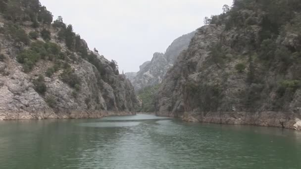 Зеленый каньон — стоковое видео