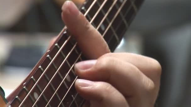 Guitarra — Vídeo de Stock