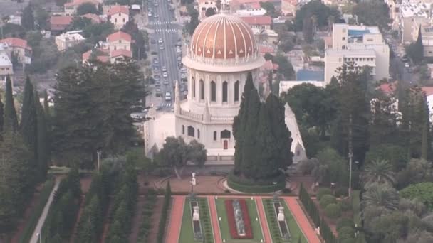 Haifa bahai — Stockvideo