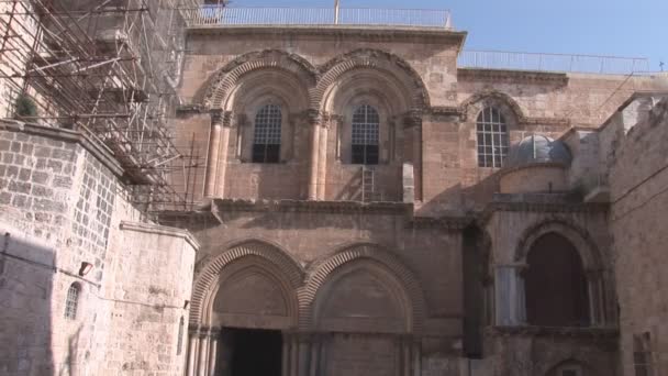 Holy Sepulcher — Stock Video