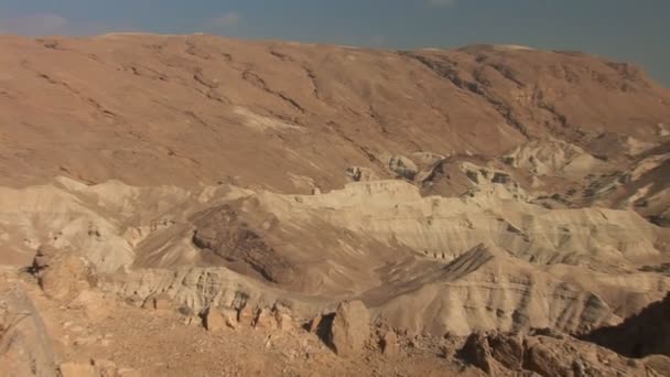 Israel desert — Stock Video