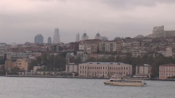 Collina di Istanbul — Video Stock