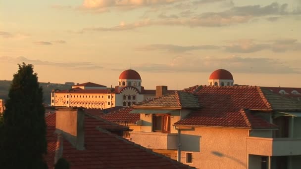 Ciudad del Resort "Obzor" en Bulgaria — Vídeo de stock