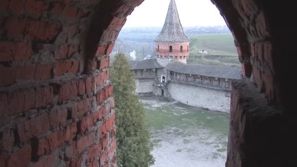 Φρούριο Ποντόλσκ Kamenetz — Αρχείο Βίντεο
