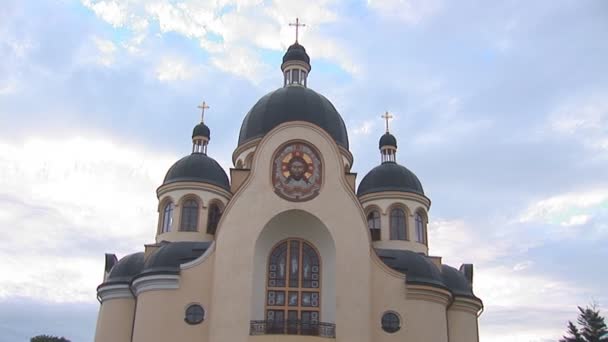 Griechisch-katholische Kirche — Stockvideo