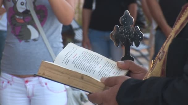 Padre... — Vídeo de Stock