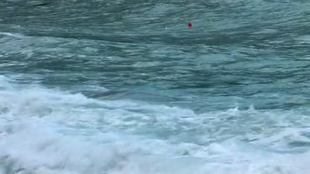 Tormenta en el mar — Vídeo de stock