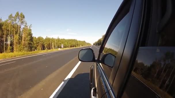 Jazda na autostradzie — Wideo stockowe