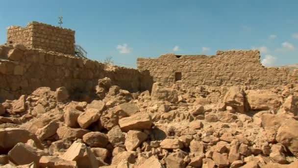 Piedras de Masada — Vídeo de stock