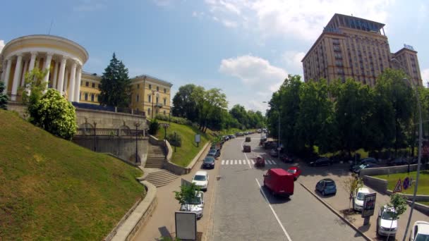 Straßenverkehr — Stockvideo