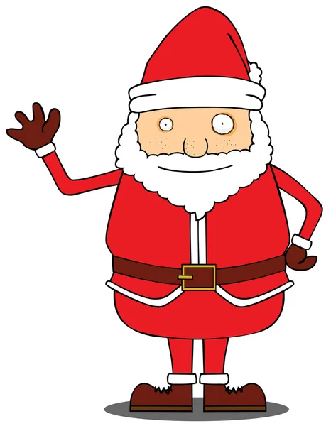 Hallo santa claus — Stockvector