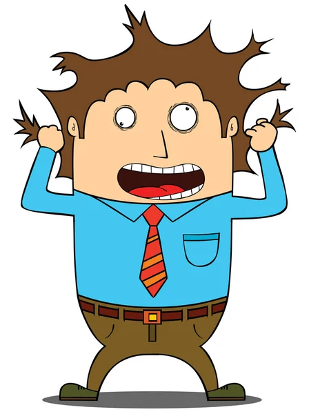 Stress man — Stock Photo, Image