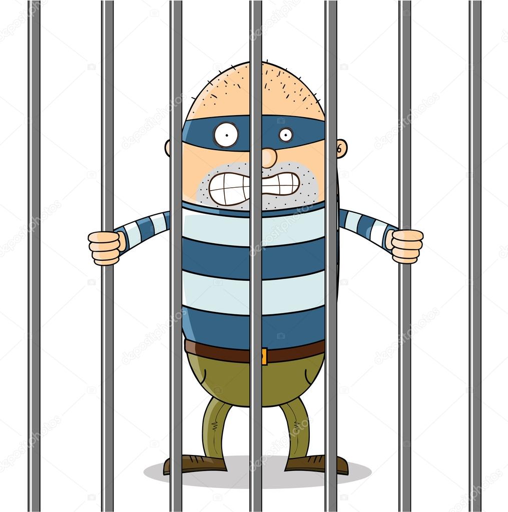 Bad guy in jail