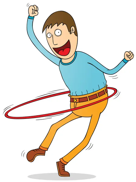 Hola hoop lover — Stock Photo, Image