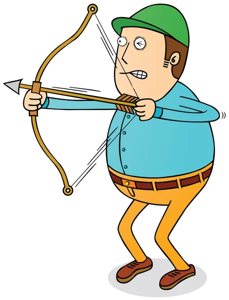 Archery man — Stock Photo, Image