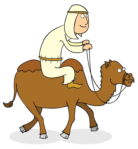 Camello jinete — Foto de Stock
