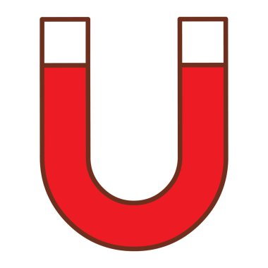 Illustration of an U magnetic