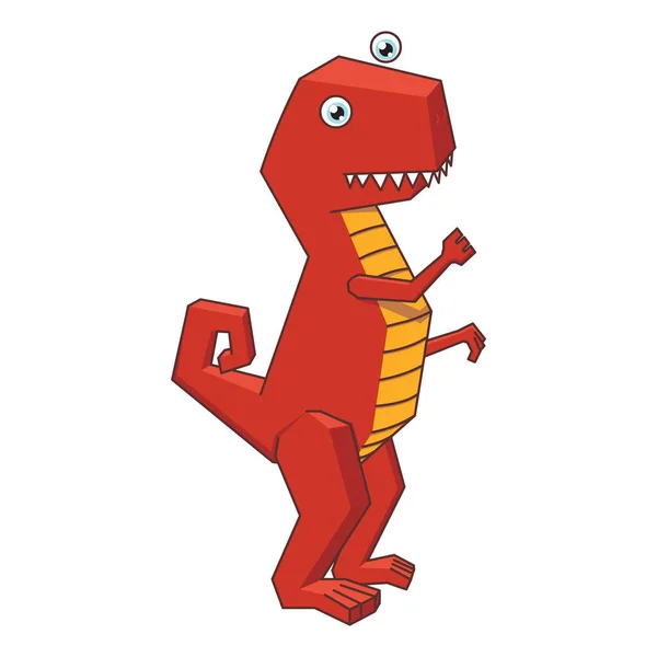 Illustration Dino Rex — Stock Vector