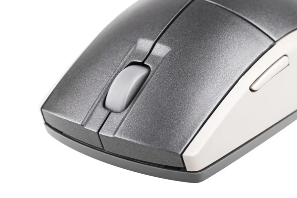 Computer mouse close-up on white — Stock Photo, Image