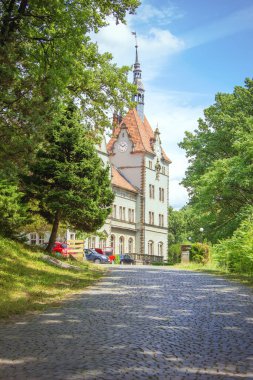 Zamok grafiv Shenborniv resim sanatçısı Zakarpattia