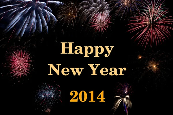 Šťastný nový rok 2014 — Stock fotografie