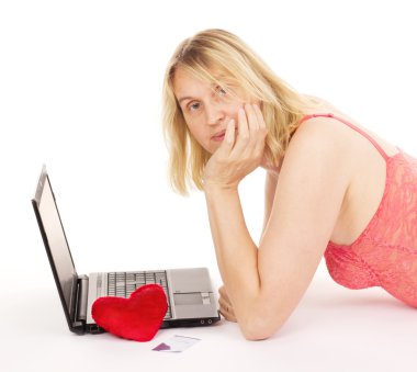 çekici bir kadın dating internet üzerinden
