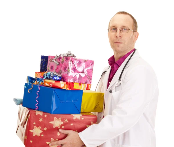 Doktor bir sürü hediyeler