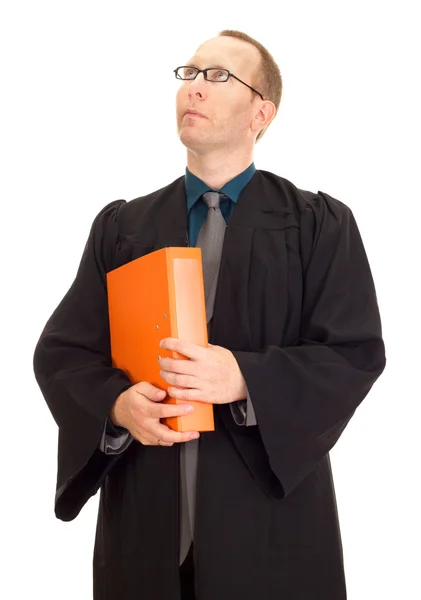 Lawyer ready for the next lawsuit — Stock Photo, Image