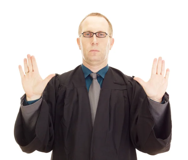 Un jurista con su túnica negra —  Fotos de Stock
