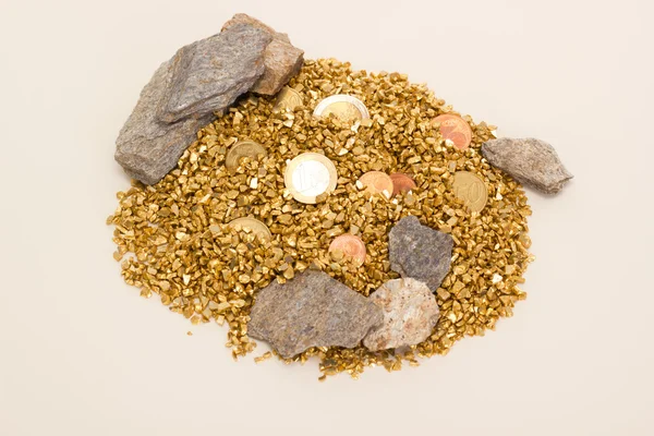 Treasure of gold — Stock Photo, Image