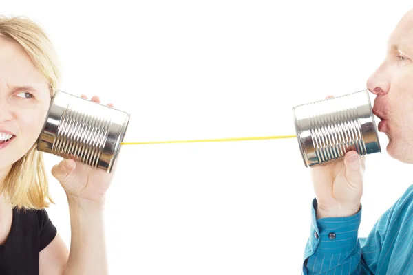 Two having a conversation — Stock Photo, Image