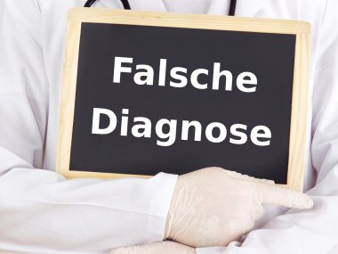 Doktor bilgileri gösterir: Tanı hataları