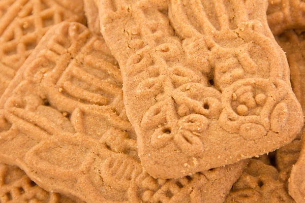 Primo piano di alcuni speculoos — Foto Stock