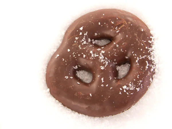 Gingerbread karda — Stok fotoğraf