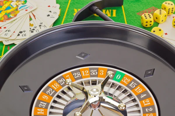 Vissa casinospel — Stockfoto
